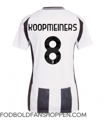 Juventus Teun Koopmeiners #8 Hjemmebanetrøje Dame 2024-25 Kortærmet